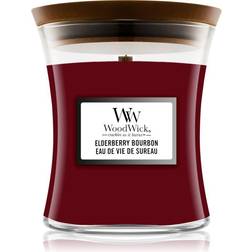 Woodwick Elderberry Bourbon Scented Candle 275g