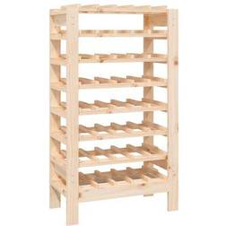 vidaXL Solid Pine Wine Rack 61.5x107.5cm