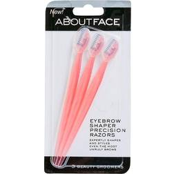 about-face Eyebrow Shaper Precision Disposable Razors