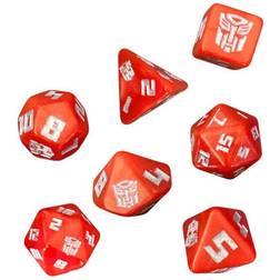 Renegade Game Studios Transformers RPG Dice Set