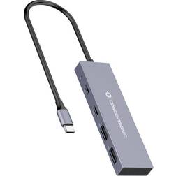 Conceptronic HUBBIES13G 3.2 10Gbps Hub USB-C + 2x Ports USB-A