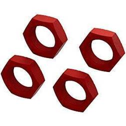 Arrma Aluminum Wheel Nut 24mm, Red (4)