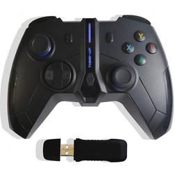 MTK Hycarus Xbox Controller Wireless 2.4 GHZ Compatible with Xbox One/One S One X PS3 PC (Blue)