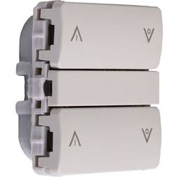 XL Hue kompatibel ZigBee tryk, op/ned til LK FUGA lysegrå