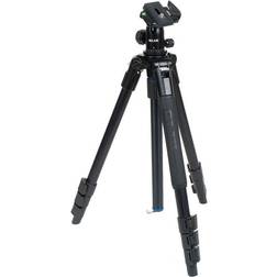 Slik Pro AL-324 BH4 Tripod, BH4 Triple Action Ball Head, 8.8 lb Load Capacity