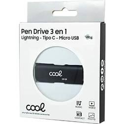 Cool USB-minne Svart 128 GB