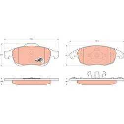 TRW Pattini Freno Citroen Berlingo/C4 1.6 Gdb1690