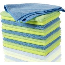 Zwipes 12 16 Multi-Colored Microfiber Cleaning Cloths 12-Pack