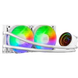 Mars Gaming Liquida Cpu ML-One240 Blanco RGB 240mm 240mm