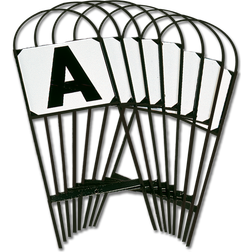 Waldhausen Lettres De Piste Sur Support Mêtallique Planter Noir