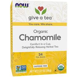 Now Foods Chamomile Tea Organic 36g 24st