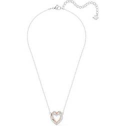 Swarovski Infinity Necklace - Silver/Rose Gold/Transparent