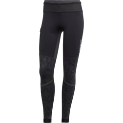 adidas Women's Terrex Agravic Trail Running Leggings - Carbon