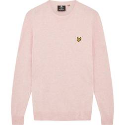 Lyle & Scott Cotton Merino Crew Jumper - Light Pink