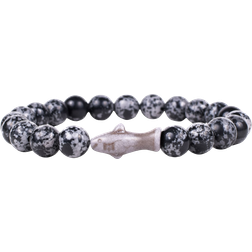 Fahlo The Voyage Bracelet - Silver/Black