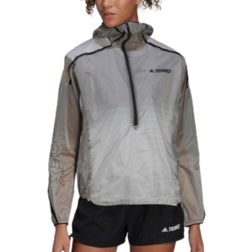 Adidas Chaqueta Impermeable Mujer Terrex Agravic Windweave Pro - Gris