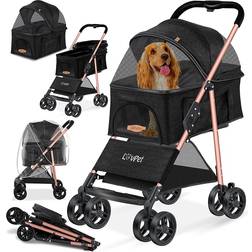 Lovpet Dog Stroller 2-in-1