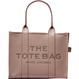 Marc Jacobs The Leather Large Tote Bag - Cement