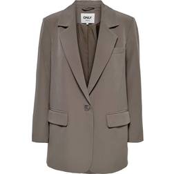 Only Lana Berry Blazer - Grey/Falcon