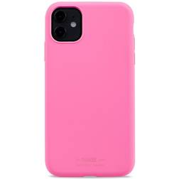 Holdit Silicone Case for iPhone 11/XR Bright Pink