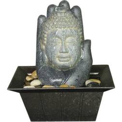 Watsons on the Web Buddha And Hand Figurine 23cm