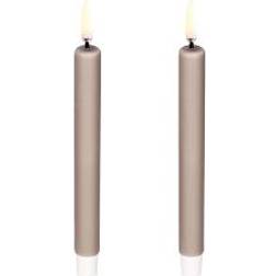 Uyuni Mini Taper Juletræslys LED-lys 13.8cm 2stk