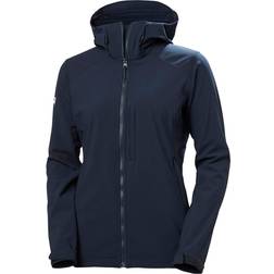 Helly Hansen Women's Paramount Hooded Softshell Jacket - Navy