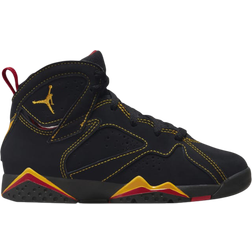 NIKE Jordan 7 Retro PS - Black/Varsity Red/Citrus