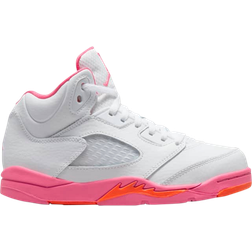 NIKE Air Jordan 5 Retro PS - White/Pinksicle/Safety Orange