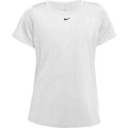 NIKE Dri-FIT One Short-Sleeve Top Women - White/Black