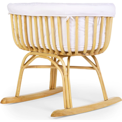 Childhome Rattan Cradle + Mattress 27.6x35.4"