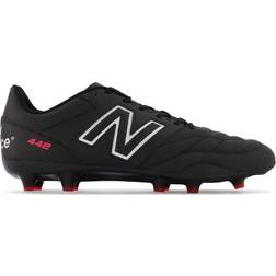 New Balance 442 V2 Team FG M - Black/White