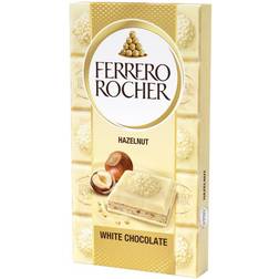 Ferrero Rocher Weiß Chocolate Tafel with Haselnuss 90g