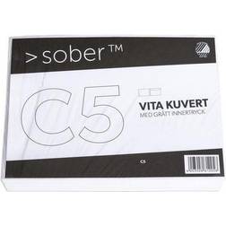 Sober Envelope C5 162x229mm 10pcs