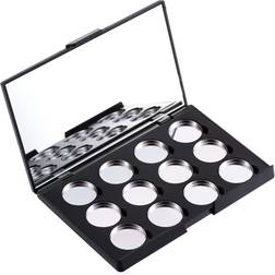 Allwon Empty Magnetic Eyeshadow Makeup Palette with Mirror 12-pack