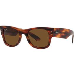 Ray-Ban Mega Wayfarer Sunglasses - Brown Polar