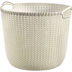 Curver Knit Rond L 30 L Blanc 03673-X64-00