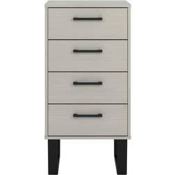 Core Products Texas Grey 4 narrow Chest of Drawer