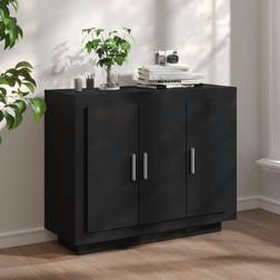 vidaXL Black Sideboard