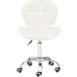 Premier Housewares White Office Chair