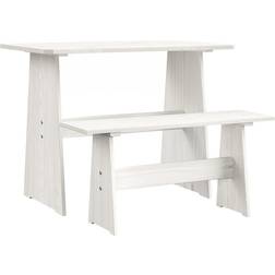 vidaXL Solid Wood Pine Dining Table