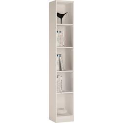Bonamaison Yours White Tall Narrow Book Shelf