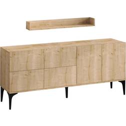 LOTO LIVING Buffet En Aggloméré Indépendante Stella Table Console