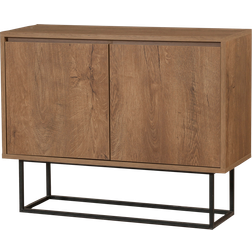 LOTO LIVING Buffet 2 Puertas Decorado Nogal L90 cm Mesa Consola