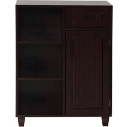 Teamson Home Catalina Dark Espresso Storage Cabinet