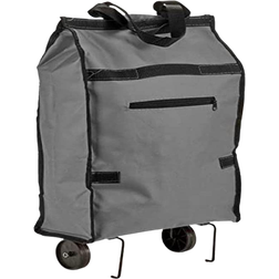 BigBuy Home Shopping Trolley Foldable - Grey