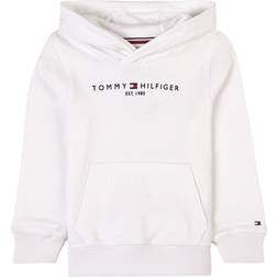 Tommy Hilfiger Kid's Essential Terry Hoodie - White (KS0KS00205-YBR)