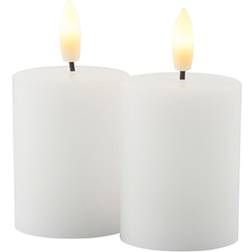 Sirius Sille Battery Powered LED Candle 6.5cm 2pcs