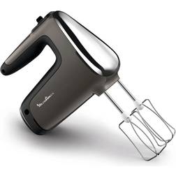 Moulinex PowerMix HM650E Handmixer Schwarz Grau