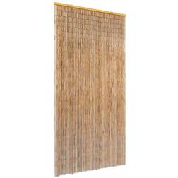 vidaXL Rideau De Porte Contre Insectes Bambou 90 x 220 cm